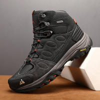 Botas De Nieve HIKEUP Para Hombres Cuero Sintético Y Peluche Deportivas De Exterior Para Senderismo Y Trekk Ing Antideslizantes Talla 40-45 Color Negro Marrón Gris Verde - details 17
