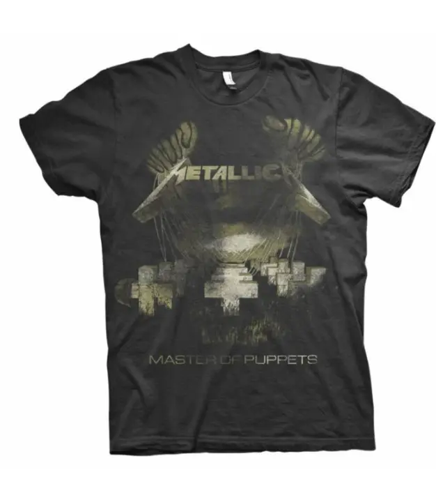 METALLICA Master of Puppets Distressed Camiseta chico Tee ROCKOFF METTS06MB - 1