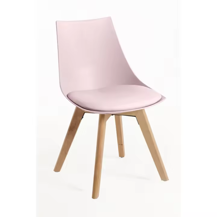 Pack 4 Sillas Blok - Rosa - 1