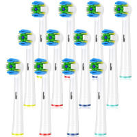 Cabezales De Repuesto Para Broca Compatible Con Braun Oral B Cepillo De Dientes Eléctrico - Cabeza De Dientes De Floss Para Oral B pro 1000 (12 Piezas) Para Adultos - details 0