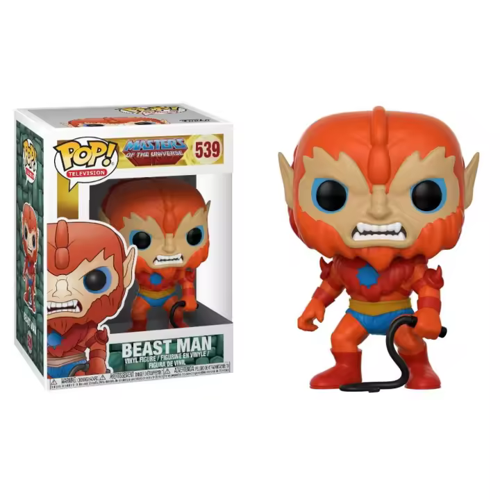 FUNKO POP! MASTERS DEL UNIVERSO – HOMBRE BESTIA, 21813, Nº539, TIENDA CON LICENCIA OFICIAL - 1