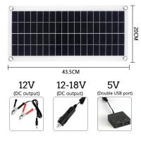 Panel Solar Plegable De 40W Para Exteriores Con USB 5V Adecuado Para Camping Y Senderismo En RV Suministro De Energía - details 3