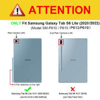 Funda Protectora Antichoque Para Samsung Galaxy Tab S6 Lite 10.4 Pulgadas 2022 2020 Con Soporte Para S Pen Compatible Con Modelos P610 P613 - details 0