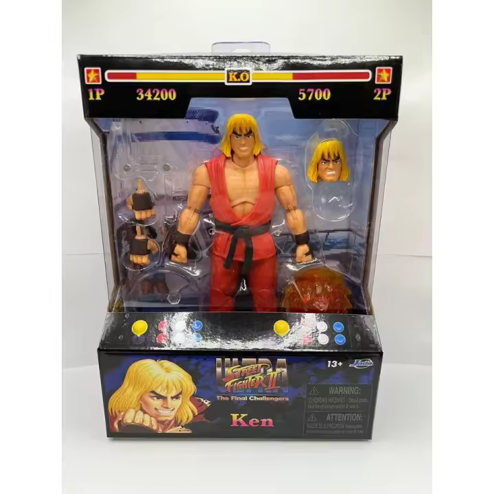 Ultra Street Fighter II: The Final Challengers
 Figura 1/12 Ken 15 cm - 1