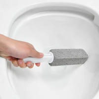 Cepillo De Limpieza Para Inodoro Manual Con Piedra Pumice Herramienta Para Eliminar Manchas Y Escamas En Baño Y Cocina Material PP Ecológico - details 6