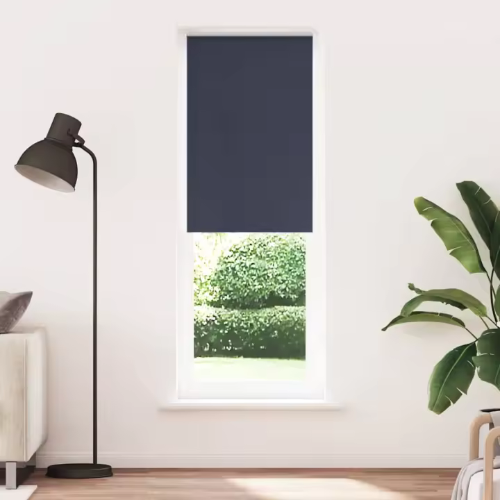 Estor Enrollable Opaco marino 70x210 cm Tela Ancho 65,7 cm - 1