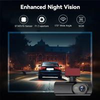 Cámara para coche de 2160P: 4 MP, ángulo de disparo de 170°, GPS, detección de colisiones, Wi-Fi, pantalla IPS de 1,5 pulgadas - details 6