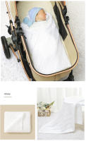 Manta De Punto Para Bebé 90*70cm Unisex Nueva Vida Cuna Carrito De Compras Envolver Abrazar Acolchado Para Niños Y Niñas - details 9