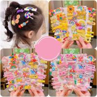 Juego De 14 Pinzas Para El Cabello De Princesa Bebé En Colores Caramelo Accesorios De Cabello Lindos Con Flores Animales Y Estrellas - details 2