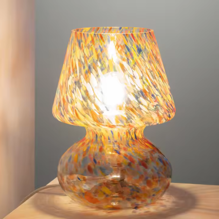 Ledkia Lámpara de Mesa en Cristal Batlló Multicolor - 1
