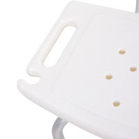 HOMCOM Silla Ducha Aluminio Ayuda baño Taburete banqueta Regulable Ajustable WC Asiento - details 5
