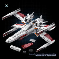 Star Wars Nave Espacial De Construcción Bloques MOC Set De Modelos Técnicos DIY Regalo De Navidad Para Niños Y Adultos Hombres Y Mujeres - details 1