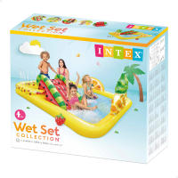 Centro de juegos intex frutas con tobogán y pulverizador - details 3
