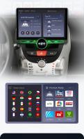Junsun 11.5" QLED 2K Radio Android 13 CarPlay Auto para Peugeot 107 Toyota Aygo 2005 2006 2007 2008 2009 2010 2011 2012 2013 2014 sistema multimedia inteligente con CarPlay - details 15
