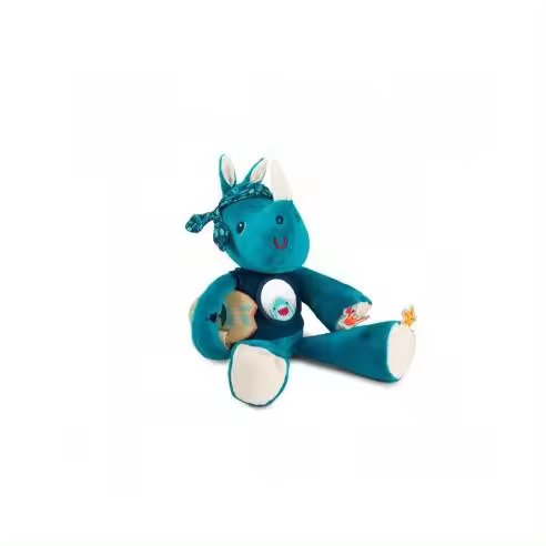 Peluche rinoceronte multiactividades Marius - Lilliputiens 83345 LI83345 Lilliputiens - 1