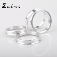 4PCS Anillo Central De Rueda De Aleación De Aluminio Para Coche Bore 74.1-54.1 74.1-56.1 74.1-56.6 74.1-63.3 74.1-64.1 74.1-66.6 74.1-67.1 - details 1