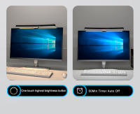 Lámpara De Escritorio LED RGB Para Monitor De Computadora Barra De Iluminación Colgante Para Juegos Y Lectura Decoración De Habitación Curva Dimmable USB Incluye Bombillas - details 11