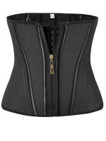 Faja Colomniana De Compresión Doble Para Mujer Control De Abdomen Postparto Modeladora Y Adelgazante Talla XS-3XL Color Negro - details 13