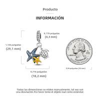 Encanto De Colgante De Árbol De Familia Platinado En Plata Para Pulsera De Bangle Y Collar DIY Regalo Con Doble Vuelo Aéreo - details 185