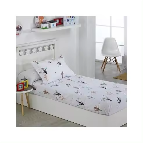 Edredón Ajustable Cama Infantil Cactus Sibiles 00372  Raíz Inicio Dormitorio Edredones Edredones Infantiles Edredones Ajustables - 1
