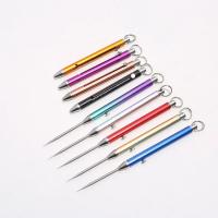 Palo De Dientes Telescópico De Aleación De Titanio Herramienta De Regalo Cuchara De Frutas Para Camping Llavero Colgante EDC - details 5