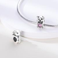 Encantos De Lurpa Con Forma De Pollo Y Corazón Pendientes De Plata Para Manualidades Joyería Original Para Mujeres DIY - details 43