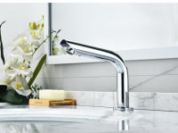 Grifo De Baño Sensor ELLEN ELS8870 Cromado Montado En Plataforma Automático Mezclador De Agua Alto Grifo De Fregadero - details 12