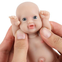Muñeca Reborn De Silicona IVITA 7" Para Niñas Muñeca Preemie Realista Miniatura Juguete Antiestrés Educativo Para Niños - details 4