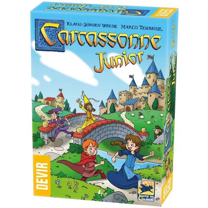 Juego de Mesa Carcassonne Junior - Un emocionante juego de estrategia para niños - 1