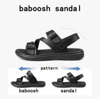 Sandalias De Verano Para Hombre Casual Deportivas PU Cuero No Eslipantes Transpirables Zapatos Romanos Playa Zapatos Del Jardín - details 7