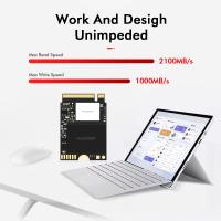 SSD NVMe M2 HUADISK 256GB 512GB 1TB Para Mini PC Microsoft Surface ProX/Pro7 ROG Reemplazo De SSD ALLY SDD Compatible Con PCIe Gen 3x4 2230 - details 0