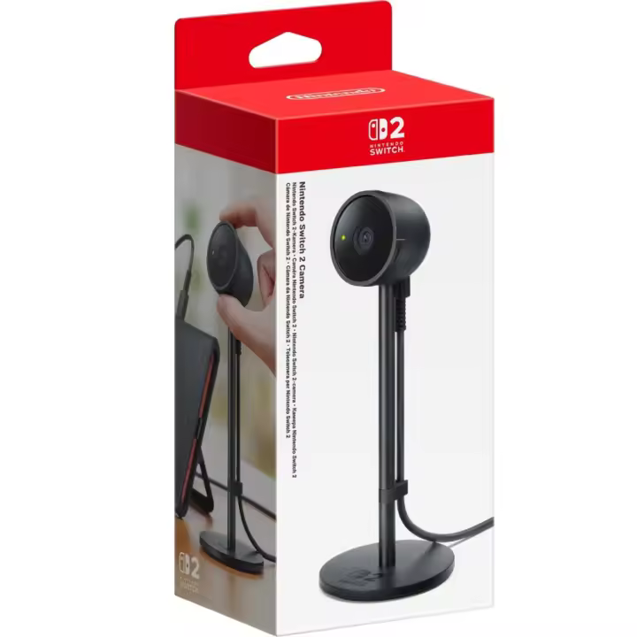CÁMARA PARA NINTENDO SWITCH 2 VERSIÓN ESPAÑOLA GARANTÍA EUROPEA EU WARRANTY - 1