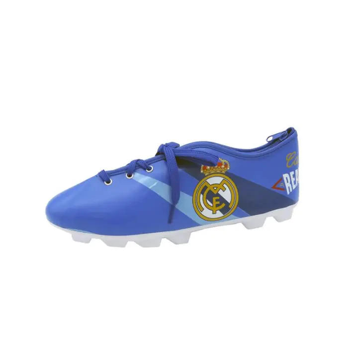 PORTATODO ESTUCHE BOTA FUTBOL REAL MADRID TAMAÑO 20X7X5CM. CYPBRANDS - 1