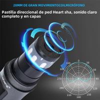 Micrófono Inalámbrico Depusheng W4 Con Eco Acento Bajo Y Bluetooth 98 FT Rango UHF Sistema De Micrófono Portátil Dinámico Para Escenario - details 5
