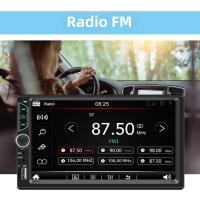 Radio De Coche Con Pantalla Táctil HD De 7 Pulgadas 2 Din Reproductor De Vídeo De Alta Calidad Con Wireless CarPlay Android Auto Bluetooth Cámara Trasera - details 3