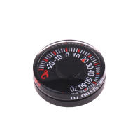 Termómetro De Precisión Alta 27MM Para Interior Exterior Jardín Y Hogar Medidor De Temperatura Redondo Y Cuadrado Verde Rango -20~70°C - details 12