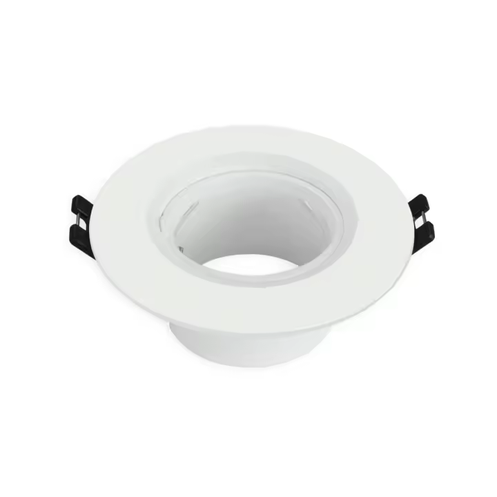 KIT ARO REDONDO MATEL FIXO BRANCO 90MM - 1