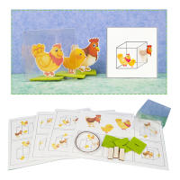 Juguete Educativo Montessori DIY Material Matemático Juego De Encaje De Colores Y Formas Para Niños Aprendizaje Temprano Juguetes De Enseñanza - details 57