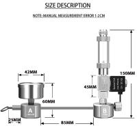 Kit De Generador De CO2 Para Acuario ZRDR DIY Con Contador De Burbujas Y Válvula De Solenoide Para El Crecimiento De Plantas Acuáticas - details 7