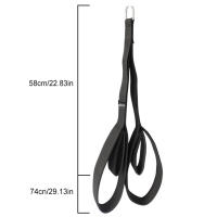 Cuerda De Ejercicio Para Los Brazaletes De Fitness Antideslizante Para Entrenamiento De Músculos Longa De Triceps Para Facepulls/Push Downs/Crunches Material De Poliéster Color Negro - details 8