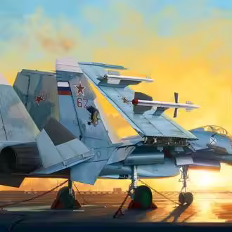 TROMPETER 01678 FLANKER SU-33 RUSO D 1/72 - 1