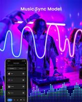 Luces De Neón LED RGBIC Dreamcolor Strip Con Control Remoto Por App Luz Flexible Cambiante De Colores IP68 Para El Hogar - details 1