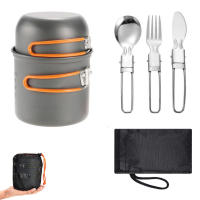 Kit De Cocina Para Camping Y Viajes Ultraligero Con Suelo Y Utensilios De Cocina Set De Olla Para Senderismo Y Pícnic - details 12