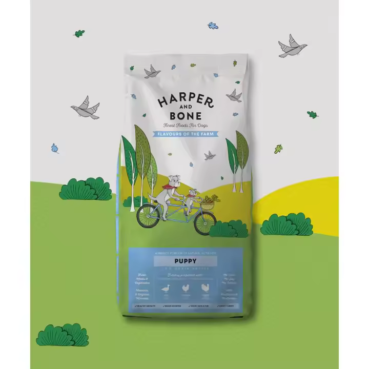 Harper & Bone Dog Puppy Flavours Farm 2kg - 1