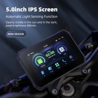 EKIY Navegación GPS Para Motocicleta 5 Pulgadas Pantalla Portátil Con Carplay Y Android Auto Diseño Nuevo MOTO Display - details 2
