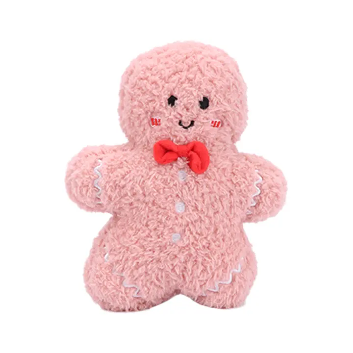 Muñeco De Galleta De Navidad De 17 Cm Peluche Juguete De Peluche Para Niños Regalos De Cumpleaños Y Navidad Relleno De Algodón PP - 1