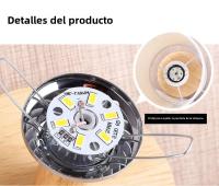 Lámpara De Mesa LED Estilo Chino Decorativo Luz Nocturna USB Desconectable Sombrilla De Tela Iluminación Para Dormitorio - details 9