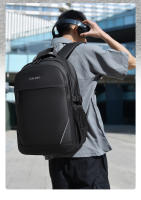 Mochila Unisex Casual De Gran Capacidad Impermeable Con Capa De Computadora Para Viajes Al Aire Libre Materiales Oxford Y Poliéster - details 5