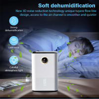 1.5l deshumidificador para el hogar, deshumidificador de la humedad y de la absorción, 24H/1L, extractor pequeño del dormitorio del hogar para la eliminación de la humedad y la deshumidificación - details 0