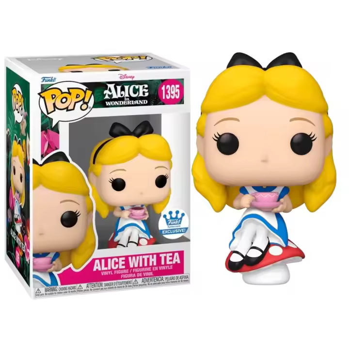 Funko Alicia Alice  Tea cup taza te Disney Alicia Pais de las Maravillas exclusivo Funko Pop Alice Wonderful Land Live Action 1395 - 1